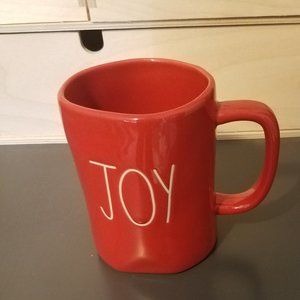 Rae Dunn red Joy mug